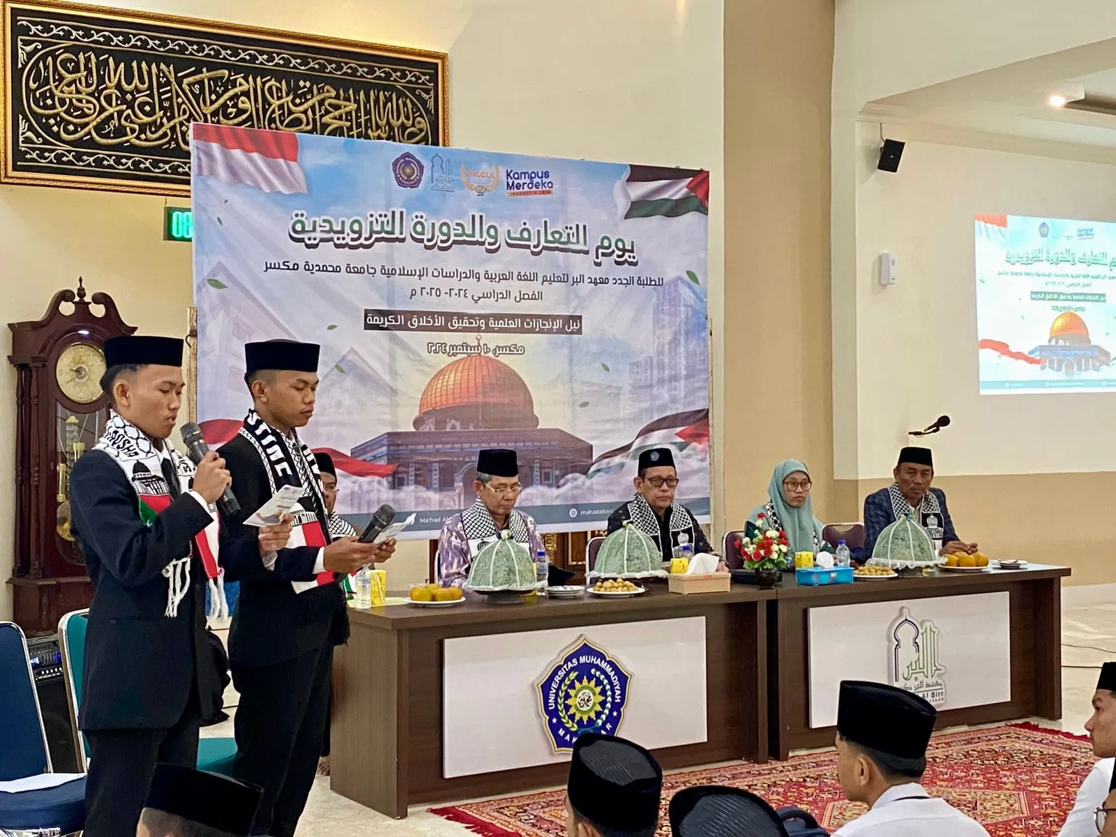 Ta'aruf Mahasiswa Baru Ma'had Al-Birr Unismuh: Solidaritas Palestina dan Pencapaian Program Unggulan