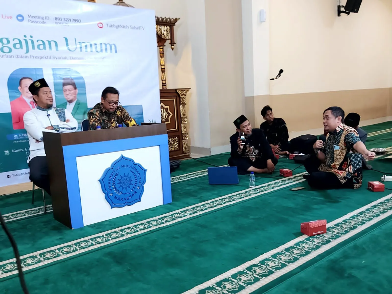 Telaah Qurban dari Tiga Perspektif, Topik Pengajian Umum Muhammadiyah Sulsel di Unismuh Makassar
