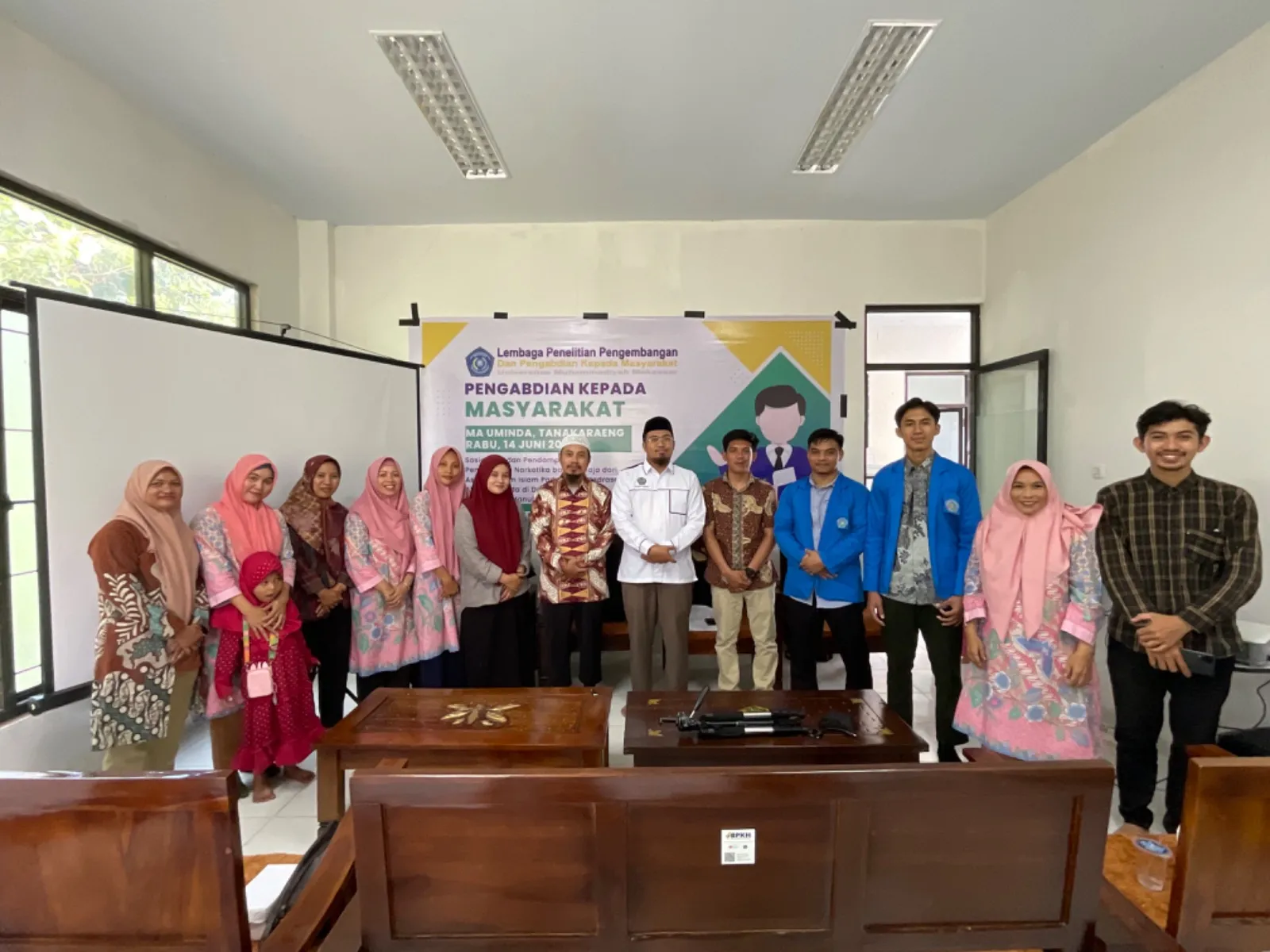 Dosen Unismuh Gelar PKM Sosialisasi Pencegahan Narkotika dari Tinjauan Islam