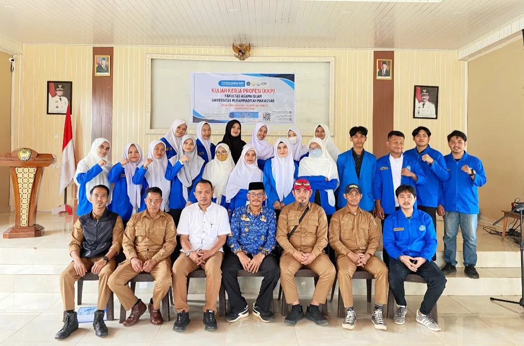 Mahasiswa KKP FAI Unismuh Disambut Hangat di Desa Tanakaraeng, Siap Berkontribusi Selama Ramadan