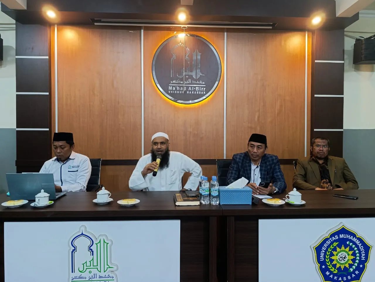Perkuat Internasionalisasi Kampus, Ma'had Al Birr Unismuh Hadirkan Guru Besar Ummul Qura Arab Saudi