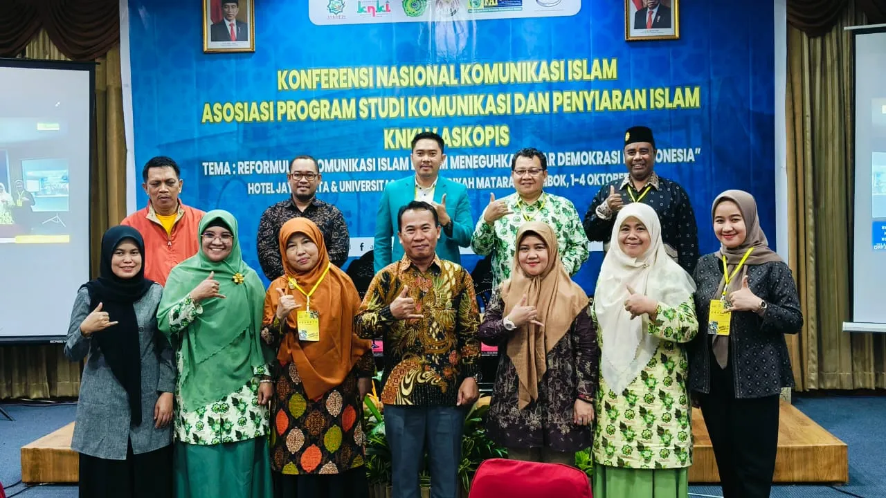 Dosen KPI Universitas Muhammadiyah Makassar Hadiri KNKI V ASKOPIS 2024