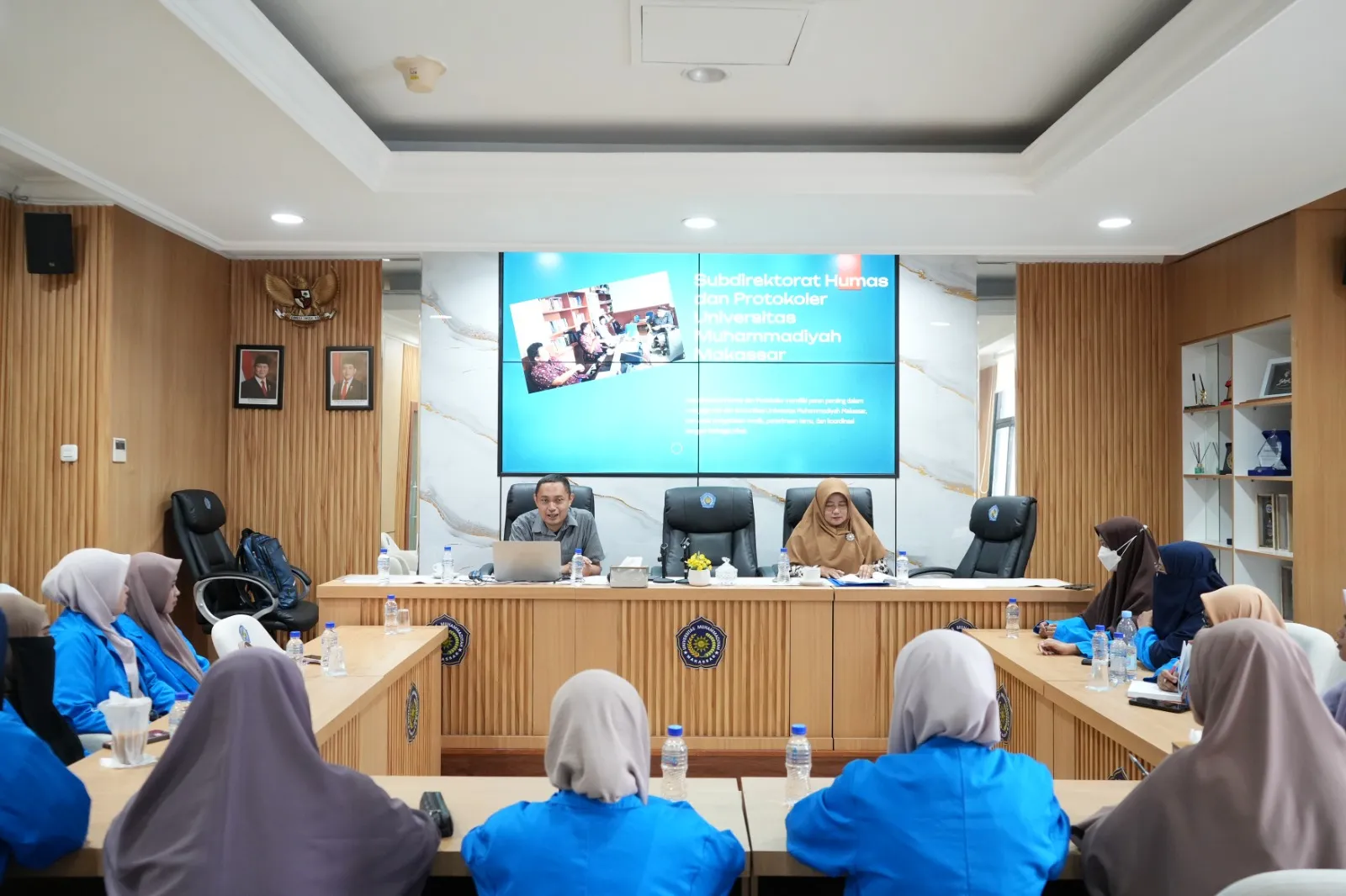 Mahasiswa KPI Unismuh Belajar Praktik Humas di Subdirektorat Humas